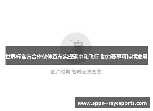 世界杯官方合作伙伴宣布实现碳中和飞行 助力赛事可持续发展